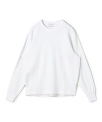 TOMORROWLAND MENS/スビンコットン ワッフル クルーネックカットソー/507913696