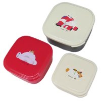 cinemacollection/シネマコレクション cinemacollection ベイマックス お弁当箱 ランチボックス 3個入り BAYMAX＆MOCHI ディズニー 大西賢製販 ランチ/507914254