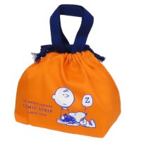 cinemacollection/シネマコレクション cinemacollection スヌーピー ランチ巾着 ランチバッグ SLEEP ピーナッツ 大西賢製販 お弁当きんちゃく キャラクター /507914386