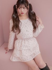 Emsexcite/エムズエキサイト ems excite 花柄フリルJK＆SKセット/507914696