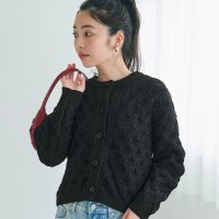 coca/コカ coca ポリエステルウーリーカーディガン/507914750
