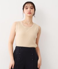  LAURA ASHLEY/【洗える／ストレッチ】アイレット ベーシックタンクトップ/507914942