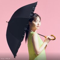 Wpc．/【Wpc.公式】最強の日傘 UVO（ウーボ）8本骨 フリル 55cm 大きい 完全遮光 UVカット100％ 遮熱 晴雨兼用 大きめ フリル日傘 晴雨兼用日傘 レ/505130320