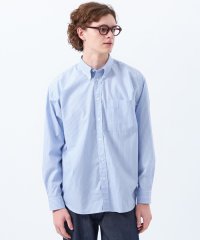 MACKINTOSH PHILOSOPHY/オーバーサイズ 長袖ボタンダウンシャツ 無地/ストライプ/507583925