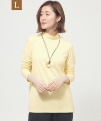 エヴェックス バイ クリツィア　Lサイズ/【L】【ウォッシャブル】ベア天竺ハイネックカットソー/507890257