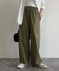 fredy emue/コットンナイロンストレッチセミワイドパンツ/507894814
