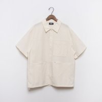 NERDY/ノルディ NERDY SEERSUCKER S/S SHIRT 　シアサッカーシャツ（スカイブルー）/507897879