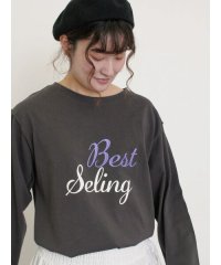 Samansa Mos2/ロゴ刺繍アソートロングTシャツ/507912840