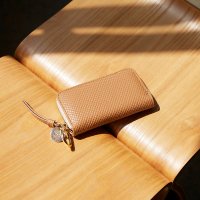 TOPKAPI/トプカピ TOPKAPI 【TREASURE TOPKAPI】クロスエンボス レザー L字ファスナー 長財布/507914848