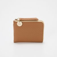 TOPKAPI/トプカピ TOPKAPI 【TREASURE TOPKAPI】クロスエンボス レザー L字ファスナー ミニ 財布/507914849