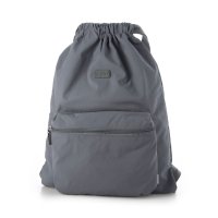 UNGRID bag/アングリッド Ungrid 撥水軽量ソフトナイロン ロゴテープナップサック/507914857