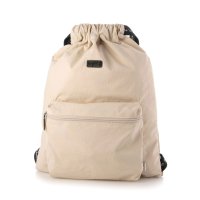 UNGRID bag/アングリッド Ungrid 撥水軽量ソフトナイロン ロゴテープナップサック/507914857