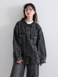 VICKY/ビッキー VICKY オーバーシルエットデニムジャケット≪洗濯機で洗える≫/507915761