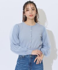 AND COUTURE/シアースリーブビジューカーディガン/507915952