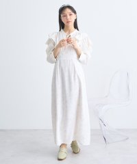 earth music&ecology/アースミュージックアンドエコロジー earth music&ecology ラッフルショルダーフラワーワンピース/507915976