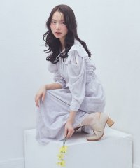 earth music&ecology/アースミュージックアンドエコロジー earth music&ecology ラッフルショルダーフラワーワンピース/507915976
