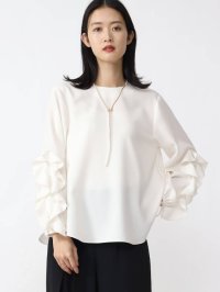 resil/レジル resil 袖フリルブラウス/507915977