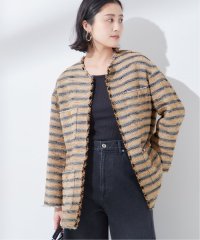 journal standard  L'essage /《SP》GIOLICAツイードBIGジャケット/507916405