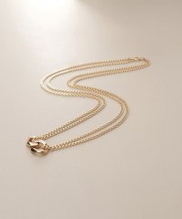 COCOSHNIK /K10キヘイモチーフダブルチェーン ネックレス/507916470