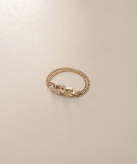 COCOSHNIK /K10ダイヤモンド キヘイリンクチェーン リング大/507916478