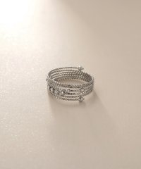COCOSHNIK /プラチナハニーカットボール形状記憶 リング/507916479