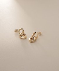 COCOSHNIK /K10キヘイモチーフダブル スタッドピアス/507916482