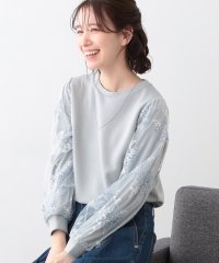 SHOO・LA・RUE　DRESKIP/袖チュール刺繍切り替えトップス/507916494