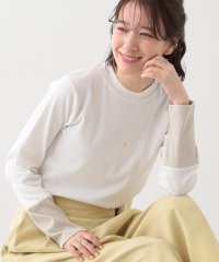 SHOO・LA・RUE　DRESKIP/シューラルー／ドレスキップ SHOO・LA・RUE/DRESKIP テレコ袖配色切り替えトップス/507916495