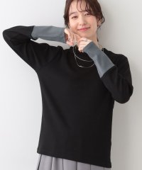 SHOO・LA・RUE　DRESKIP/シューラルー／ドレスキップ SHOO・LA・RUE/DRESKIP テレコ袖配色切り替えトップス/507916495