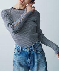  ＣＯＤＥ　Ａ/hole sleeve knit/507916967