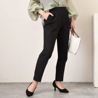 REAL STYLE/リアルスタイル REAL STYLE テーパードパンツ レディース ストレッチ ボトムス 春 夏 秋 冬 薄手 きれいめ オフィスカジュアル ウエストゴム スラ/507917027
