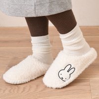 REAL STYLE/リアルスタイル REAL STYLE スリッパ ミッフィー Miffy 室内 冬 暖かい レディース 防寒 キャラクター グッズ ルームシューズ ボア ファー /507917073