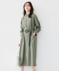 UNTITLED/バンドカラーシャツワンピース/507917180