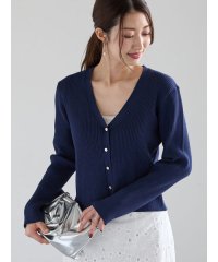 Te chichi/リブVネックカーディガン《2025spring catalog item》/507917222