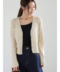 Te chichi/リブVネックカーディガン《2025spring catalog item》/507917222