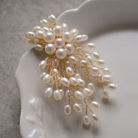 REAL STYLE/リアルスタイル REAL STYLE ブローチ ピン パール 卒業式 おしゃれ 花 入学式 結婚式 フラワー レディース アクセサリー ジュエリー ラペルピン /507917277