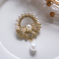 REAL STYLE/リアルスタイル REAL STYLE ブローチ ピン パール 卒業式 おしゃれ ラインストーン 入学式 結婚式 レディース アクセサリー ジュエリー ラペルピン/507917278