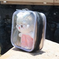 REAL STYLE/リアルスタイル REAL STYLE ポーチ クリア 透明 小物入れ ミニ 収納 キーホルダー ぬいぐるみ 推し活 化粧品 コスメ オタク コンサート ライブ /507917282