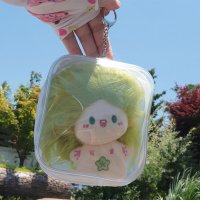 REAL STYLE/リアルスタイル REAL STYLE ポーチ クリア 透明 小物入れ ミニ 収納 キーホルダー ぬいぐるみ 推し活 化粧品 コスメ オタク コンサート ライブ /507917282