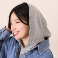 REAL STYLE/リアルスタイル REAL STYLE 付け襟 付けフード つけ襟 レディース バラクラバ インナー パーカー 白 黒 グレー 薄手 春夏 秋冬 重ね着 レイヤー/507917293