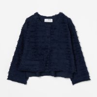 three dots/FRINGE JACKET/507917323