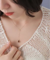 Lilas/ツイストカットスモーキークォーツチェーンチャーム K10/507917487