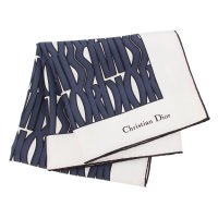 Dior/ディオール Dior スカーフ バンダナ オールオーバー ネイビー ホワイト レディース Christian Dior 45MID090I607 540/507917502