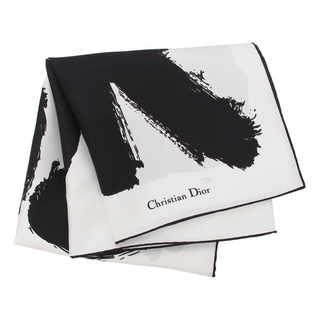 ディオール Dior スカーフ バンダナ ブラック ホワイト ディオール Dior スカーフ バンダナ ブラック ホワイト