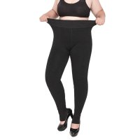 REAL STYLE/リアルスタイル REAL STYLE 裏起毛 裏ボア タイツ レギンス トレンカ レディース 黒 大きいサイズ 大きめ かかと ストッキング 冬 厚手 中着圧 /507917515