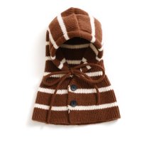 REAL STYLE/リアルスタイル REAL STYLE バラクラバ フードウォーマー ネックウォーマー ニット帽 子供 キッズ ベビー マフラー 冬 防寒 暖かい ボタン おしゃ/507917538