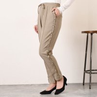 REAL STYLE/リアルスタイル REAL STYLE テーパードパンツ レディース 春 夏 秋 冬 薄手 きれいめ ズボン ボトムス スラックス フォーマル オフィス 通勤 オ/507917560