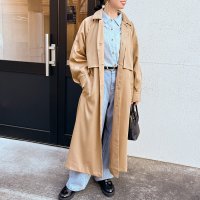 REAL STYLE/リアルスタイル REAL STYLE トレンチコート レディース ロング 裏地付き 春 秋 ケープ 薄手 フレア きれいめ おしゃれ トップス アウター 羽織り/507917564