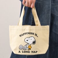 REAL STYLE/リアルスタイル REAL STYLE ランチトート バッグ レディース キッズ 小さめ 帆布 スヌーピー snoopy ウッドストック キャラクター グッズ 手/507917572