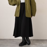 REAL STYLE/リアルスタイル REAL STYLE スカート レディース ロング 秋 冬 春 フレア ミモレ 裏起毛 スウェット ボトムス シンプル Aライン スエット ウエ/507917583